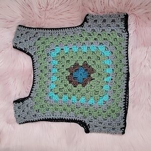 Crochet vest top